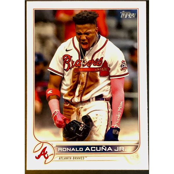 2022 TOPPS RONALD ACUNA JR.
