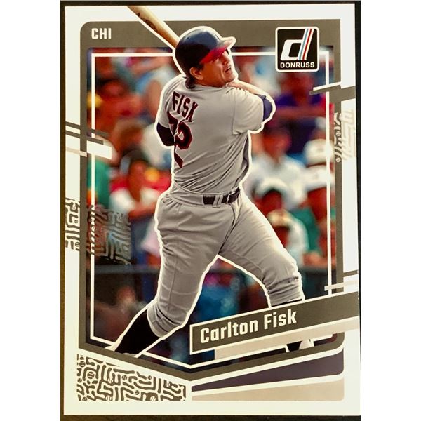 2023 DONRUSS CARLTON FISK (HOF)