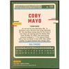 Image 2 : 2023 DONRUSS YELLOW FLASH COBY MAYO ROOKIE CARD