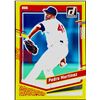 Image 1 : 2023 DONRUSS YELLOW PEDRO MARTINEZ (HOF)
