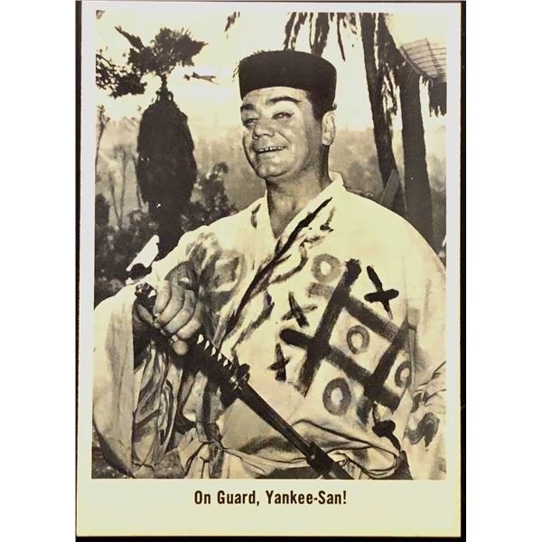 1965 FLEER McHALE'S NAVY - ERNEST BORGNINE (ON GUARD)