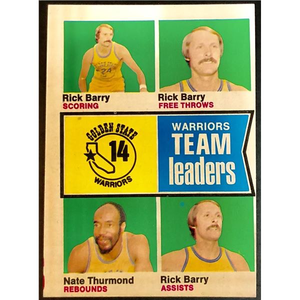 1974-75 TOPPS RICK BARRY (HOF)