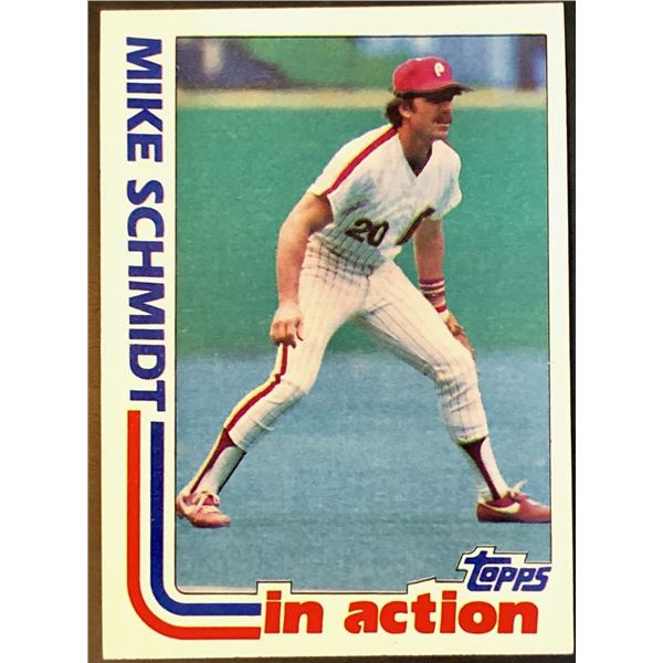 1982 TOPPS MIKE SCHMIDT (HOF)