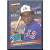 Image 1 : 1986 LEAF ANDRES GALARRAGA ROOKIE CARD