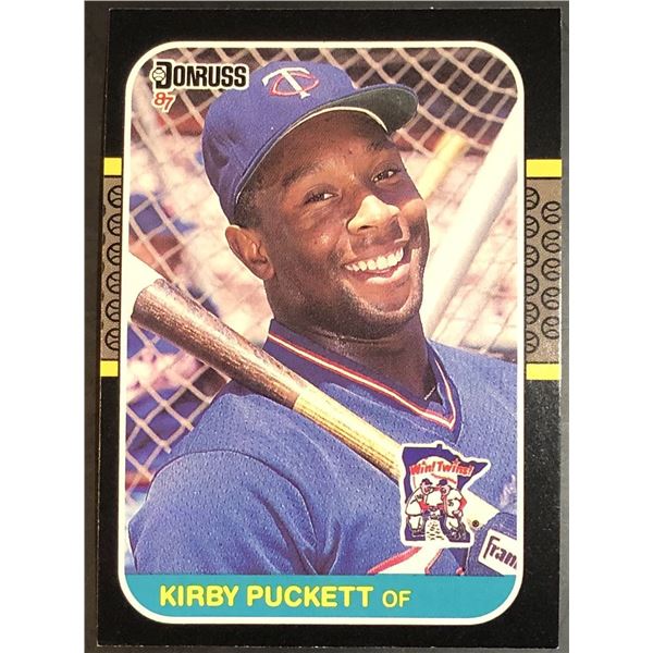 1987 DONRUSS KIRBY PUCKETT (HOF)