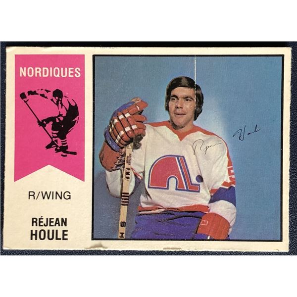 1974-75 O-PEE-CHEE WHA REJEAN HOULE