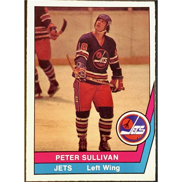 1977-78 WHA O-PEE-CHEE PETER SULLIVAN
