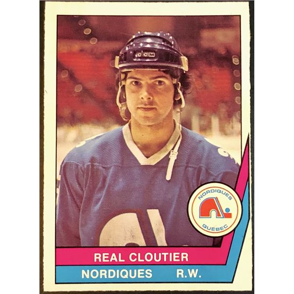 1977-78 WHA O-PEE-CHEE REAL CLOUTIER