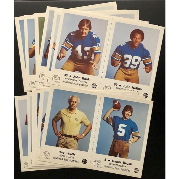 1982 WINNIPEG BLUE BOMBERS (CFL) POLICE SET