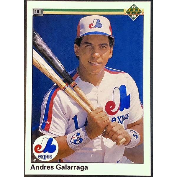 1990 UPPER DECK ANDRES GALARRAGA