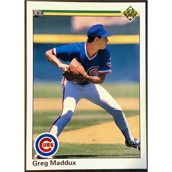 1990 UPPER DECK GREG MADDUX (HOF)