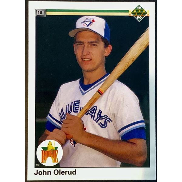 1990 UPPER DECK JOHN OLERUD ROOKIE CARD