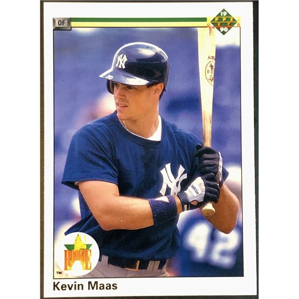 1990 UPPER DECK KEVIN MAAS ROOKIE CARD