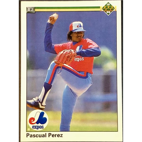 1990 UPPER DECK PASCUAL PEREZ