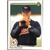 Image 1 : 1990 UPPER DECK PETE HARNISCH ROOKIE CARD