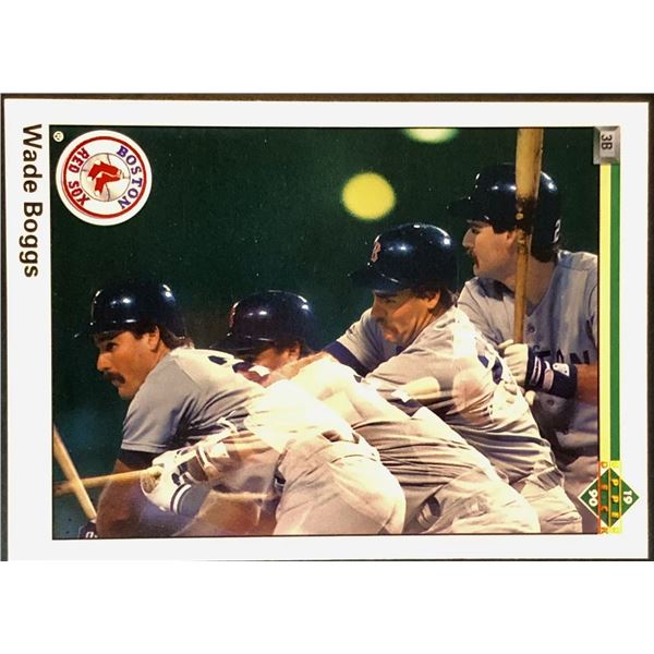 1990 UPPER DECK WADE BOGGS (HOF)