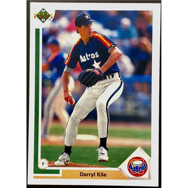 1991 UPPER DECK DARRYL KILE ROOKIE CARD