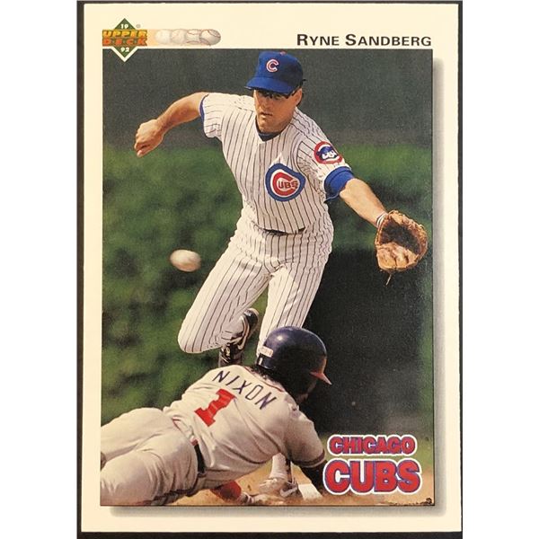 1992 UPPER DECK RYNE SANDBERG (HOF)
