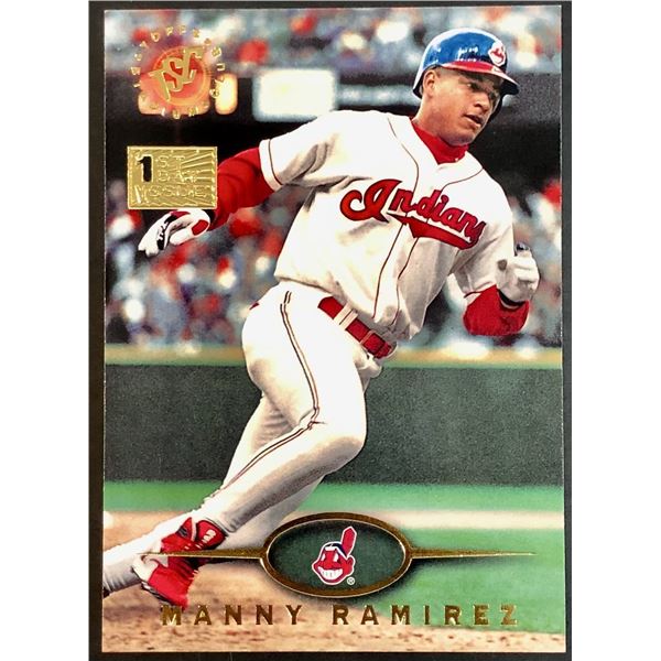 1995 TOPPS MANNY RAMIREZ (HOF) ROOKIE CARD