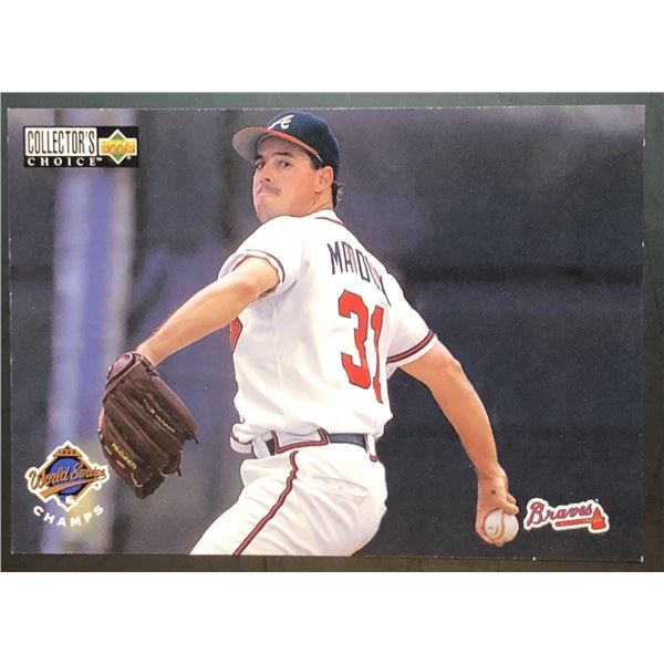 1996 UPPER DECK GREG MADDUX (HOF)