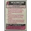 Image 2 : 1977 TOPPS JOE DeLAMIELLEURE (HOF)