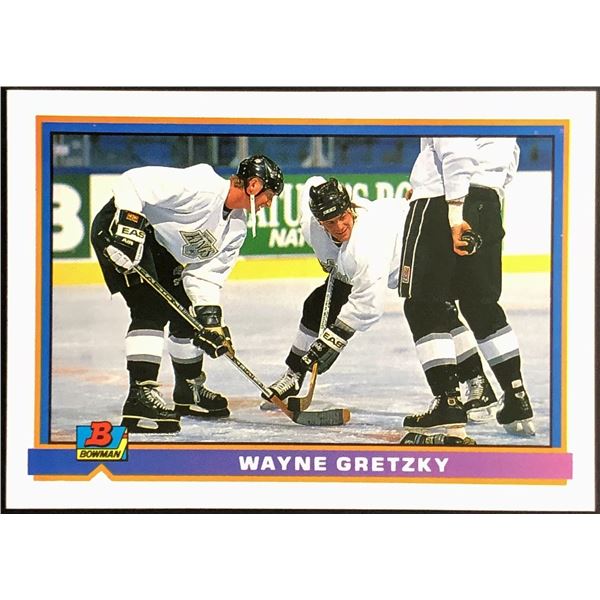 1991-92 BOWMAN WAYNE GRETZKY (HOF)