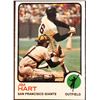 Image 1 : 1973 TOPPS HIGH NUMBER - JIM HART