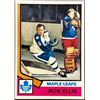 Image 1 : 1974-75 NHL TOPPS RON ELLIS (HOF)
