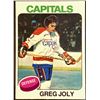 Image 1 : 1975-76 NHL O-PEE-CHEE GREG JOLY ROOKIE CARD