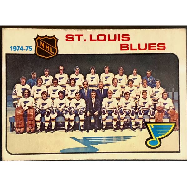 1975-76 NHL O-PEE-CHEE ST. LOUIS BLUES