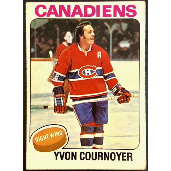 1975-76 NHL O-PEE-CHEE YVON COURNOYER (HOF)