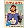Image 1 : 1975-76 NHL TOPPS BLAINE STOUGHTON ROOKIE CARD