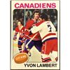 Image 1 : 1975-76 NHL TOPPS YVON LAMBERT
