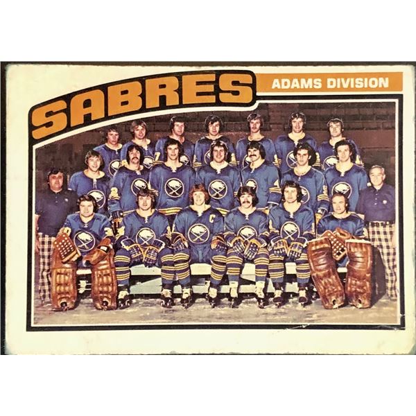 1976-77 NHL O-PEE-CHEE BUFFALO SABRES