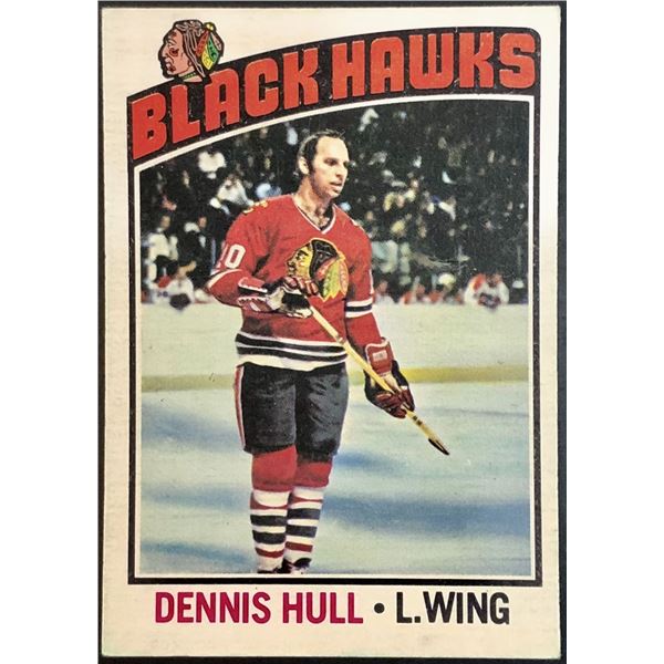 1976-77 NHL O-PEE-CHEE DENNIS HULL