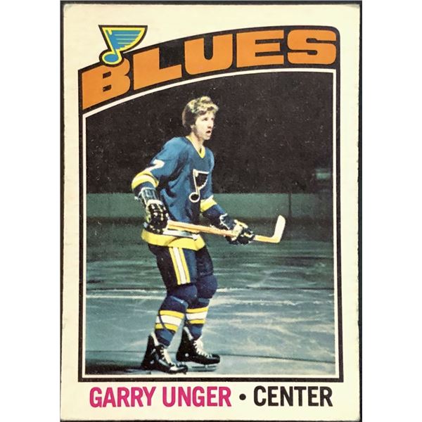 1976-77 NHL O-PEE-CHEE GARRY UNGER