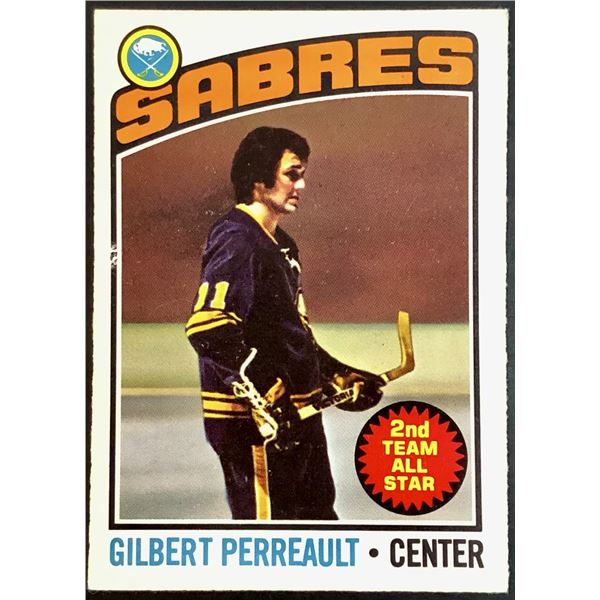 1976-77 NHL O-PEE-CHEE GILBERT PERREAULT (HOF)