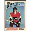 Image 1 : 1976-77 NHL O-PEE-CHEE LARRY GOODENOUGH ROOKIE CARD