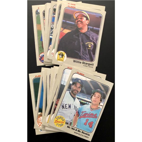 1983 FLEER BASEBALL COLLECTION (25)