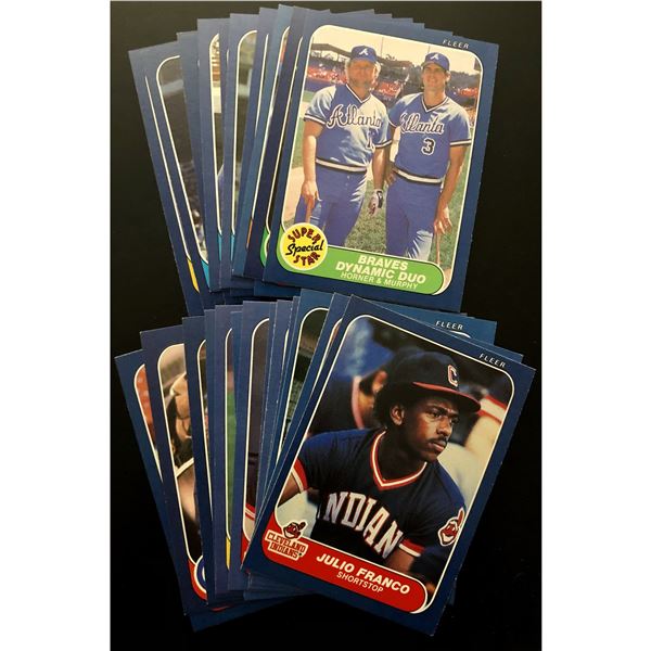 1986 FLEER BASEBALL COLLECTION (25)