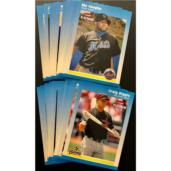 2002 FLEER PLATINUM BASEBALL COLLECTION (25)