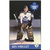 Image 1 : 1984 TORONTO MAPLE LEAFS POSTCARD - KEN WREGGET