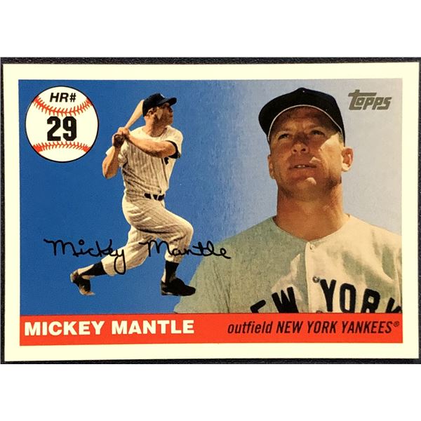 2006 TOPPS MICKEY MANTLE (HOF)
