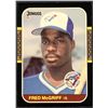 Image 1 : 1987 DONRUSS FRED McGRIFF (HOF) ROOKIE CARD
