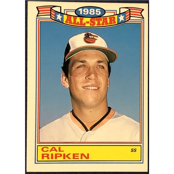 1986 TOPPS  CAL RIPKEN JR. (HOF)