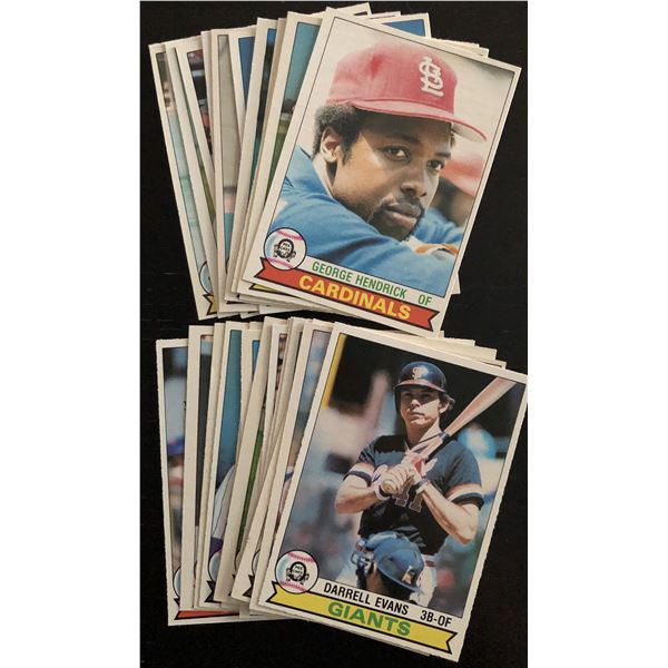 1979 O-PEE-CHEE BASEBALL COLLECTION (25)