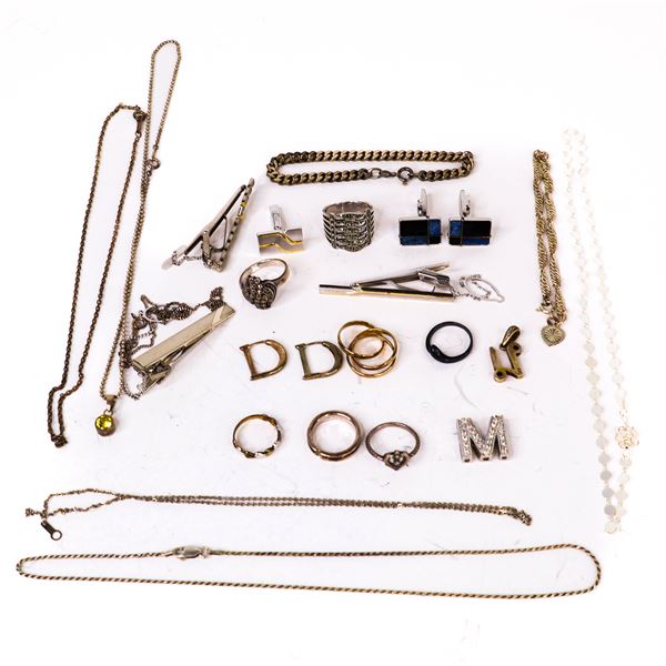 Estate Sterling Silver Jewelry Summary Vintage, Designer, 104 grams