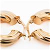 Image 3 : 14K Yellow Gold Italian Huggies