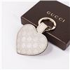 Image 1 : Gucci GG Monogram Leather Key Ring/Charm with Box