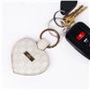 Image 2 : Gucci GG Monogram Leather Key Ring/Charm with Box